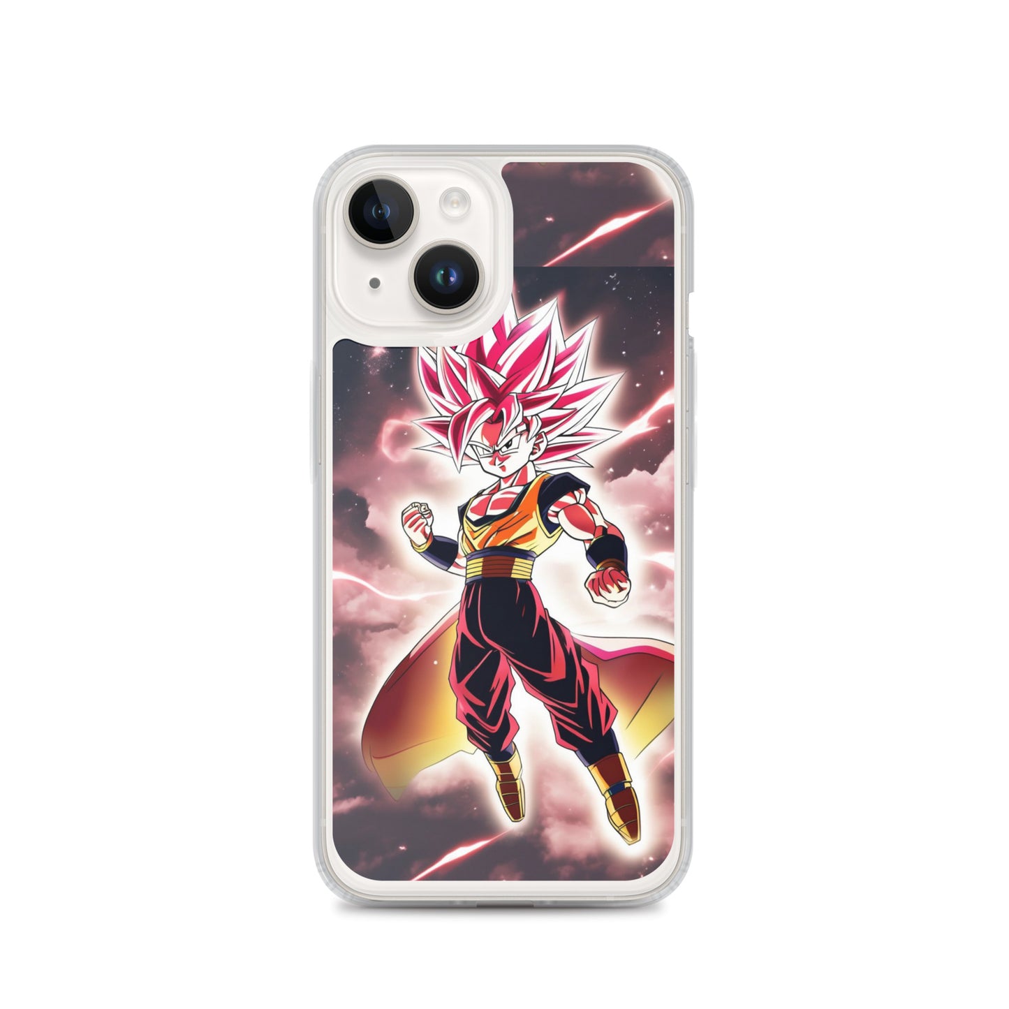 Super Saiyan Rose Edition Clear Case for iPhone®