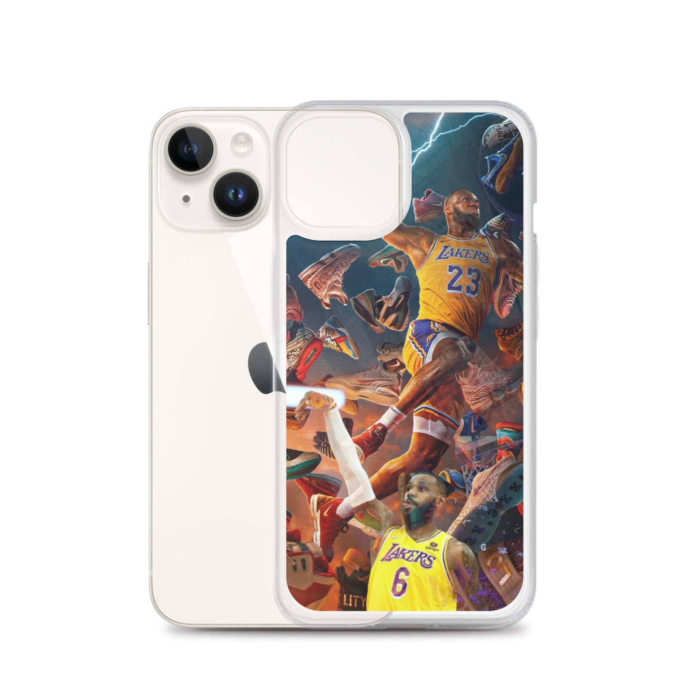 Lebron James Clear Case for iPhone®