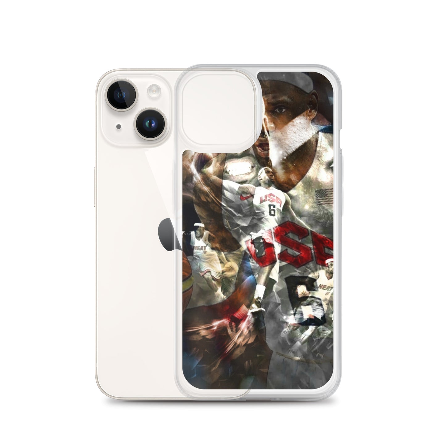 Lebron James Clear Case for iPhone®