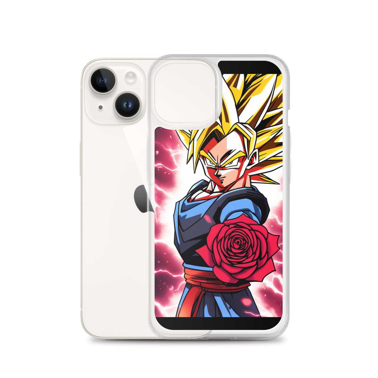 Super Saiyan Rose Edition Clear Case for iPhone®