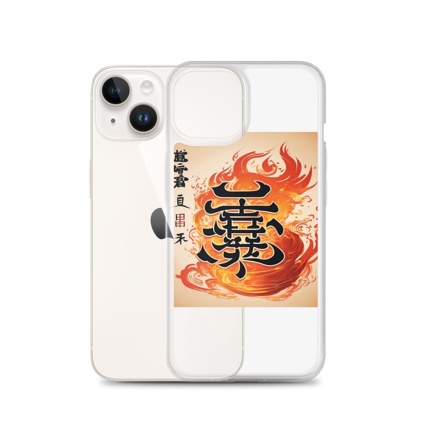 Positive Chinese Proverb Writings Clear Case for iPhone®