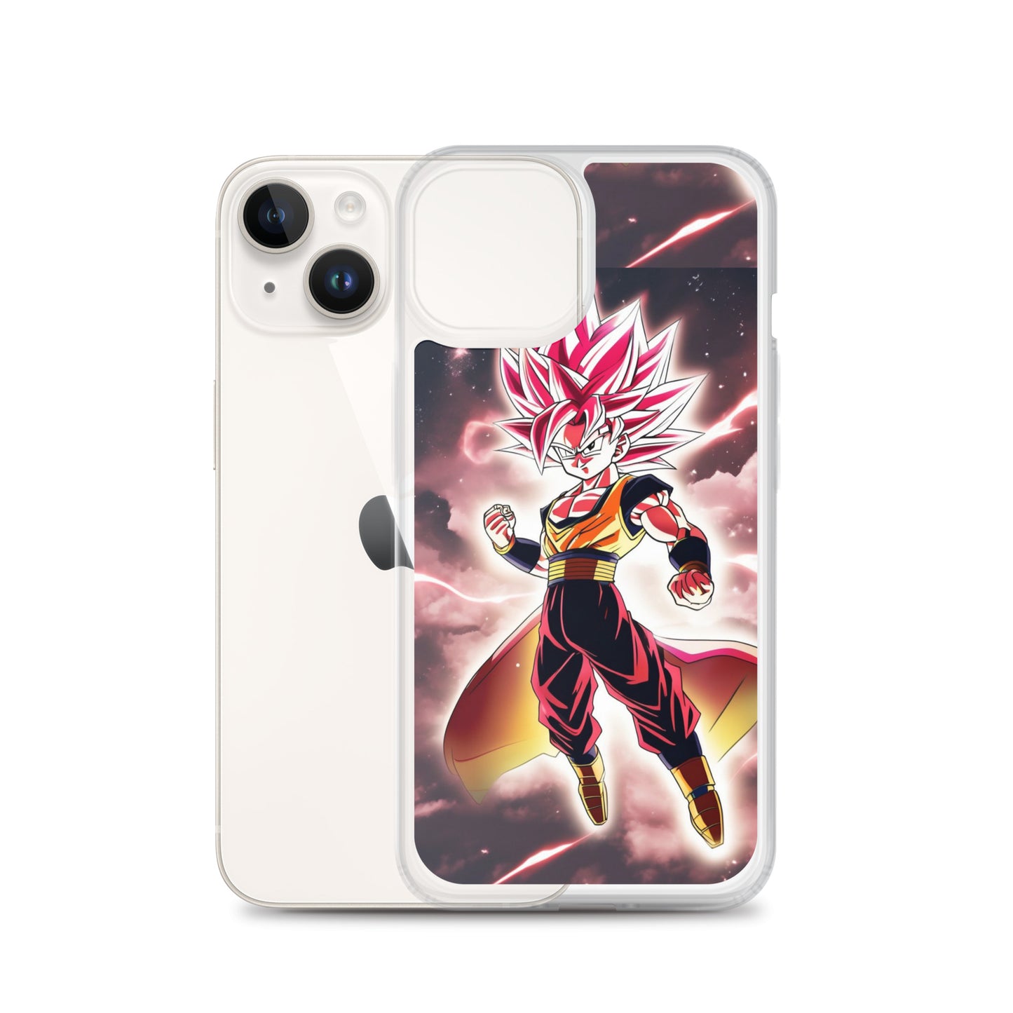 Super Saiyan Rose Edition Clear Case for iPhone®