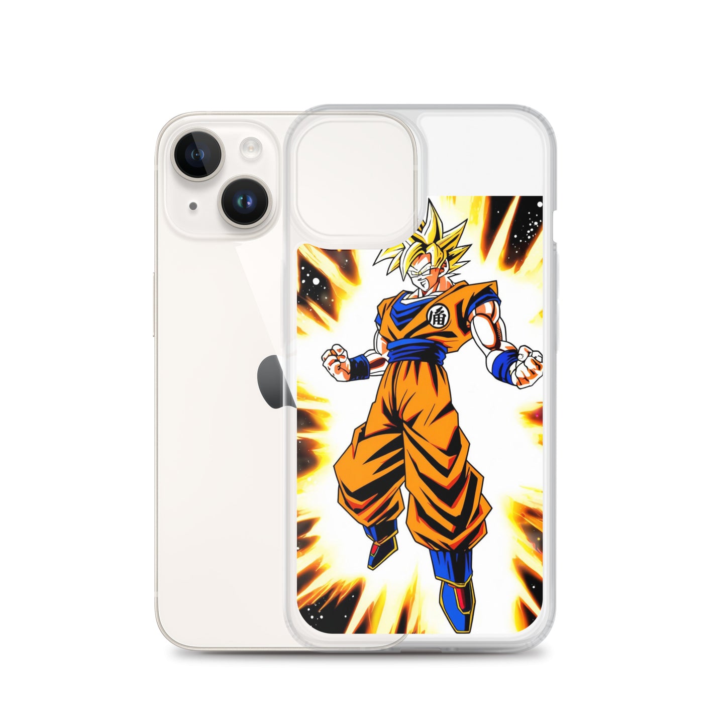 Super Saiyan Clear Case for iPhone®