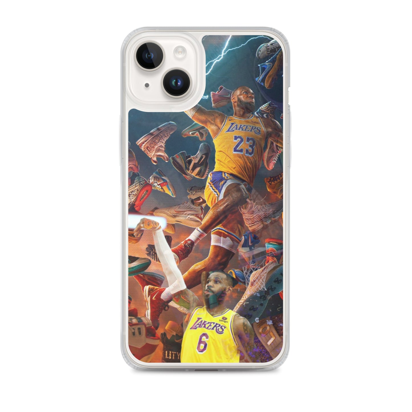 Lebron James Clear Case for iPhone®