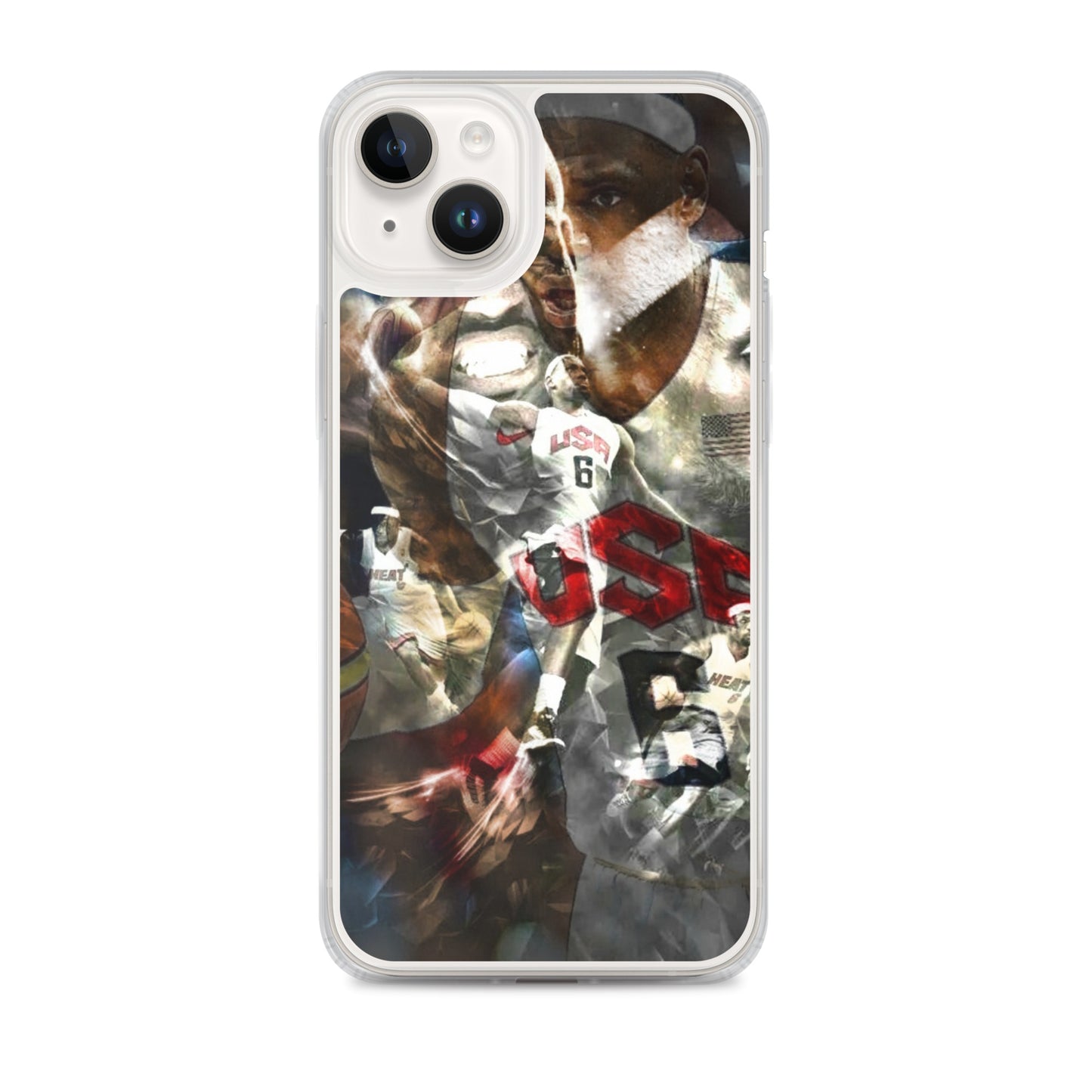 Lebron James Clear Case for iPhone®