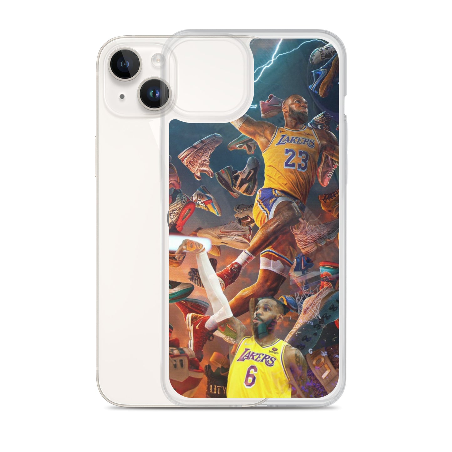 Lebron James Clear Case for iPhone®