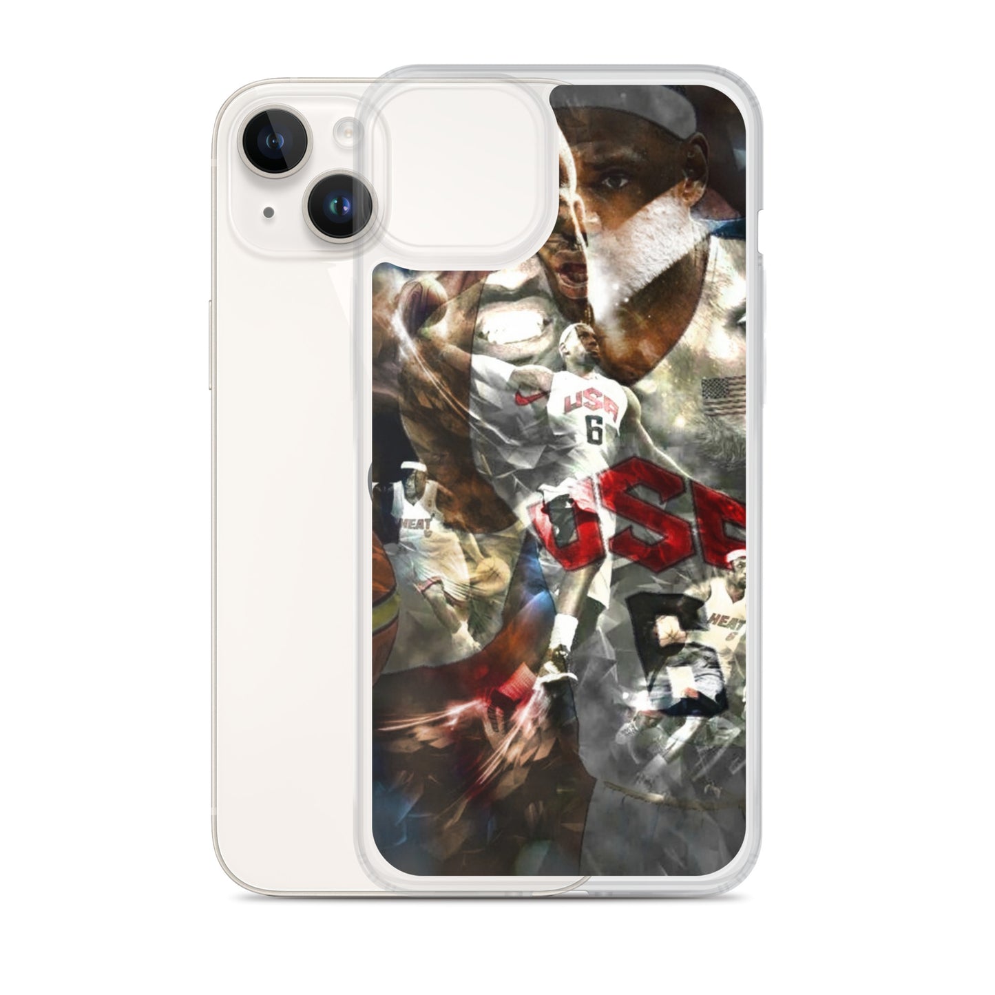 Lebron James Clear Case for iPhone®