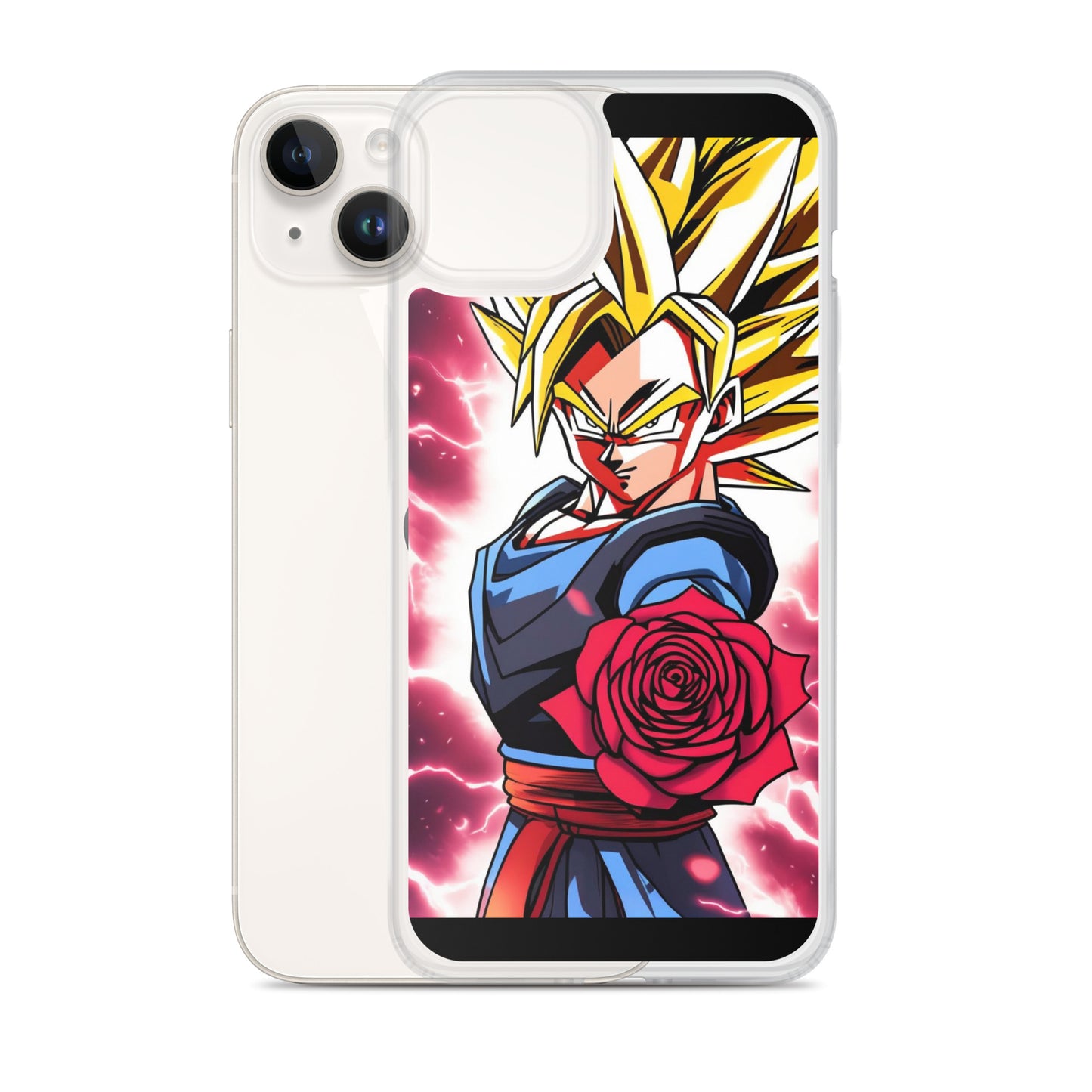 Super Saiyan Rose Edition Clear Case for iPhone®