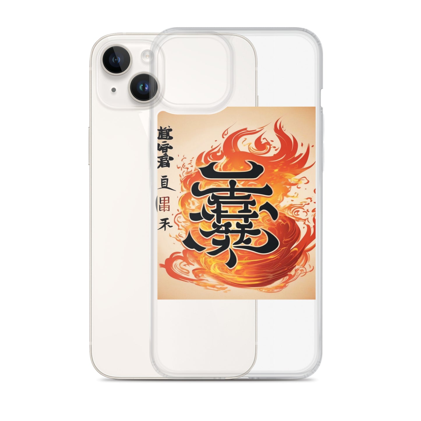 Positive Chinese Proverb Writings Clear Case for iPhone®