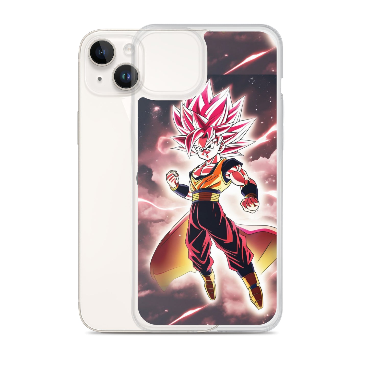 Super Saiyan Rose Edition Clear Case for iPhone®