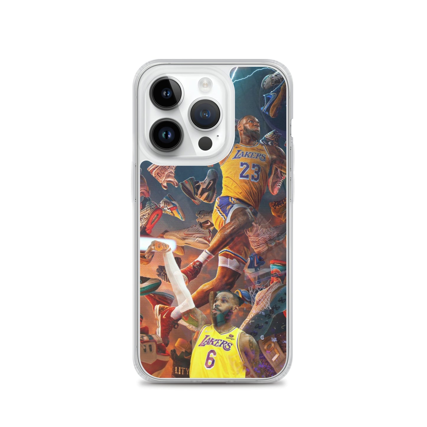 Lebron James Clear Case for iPhone®