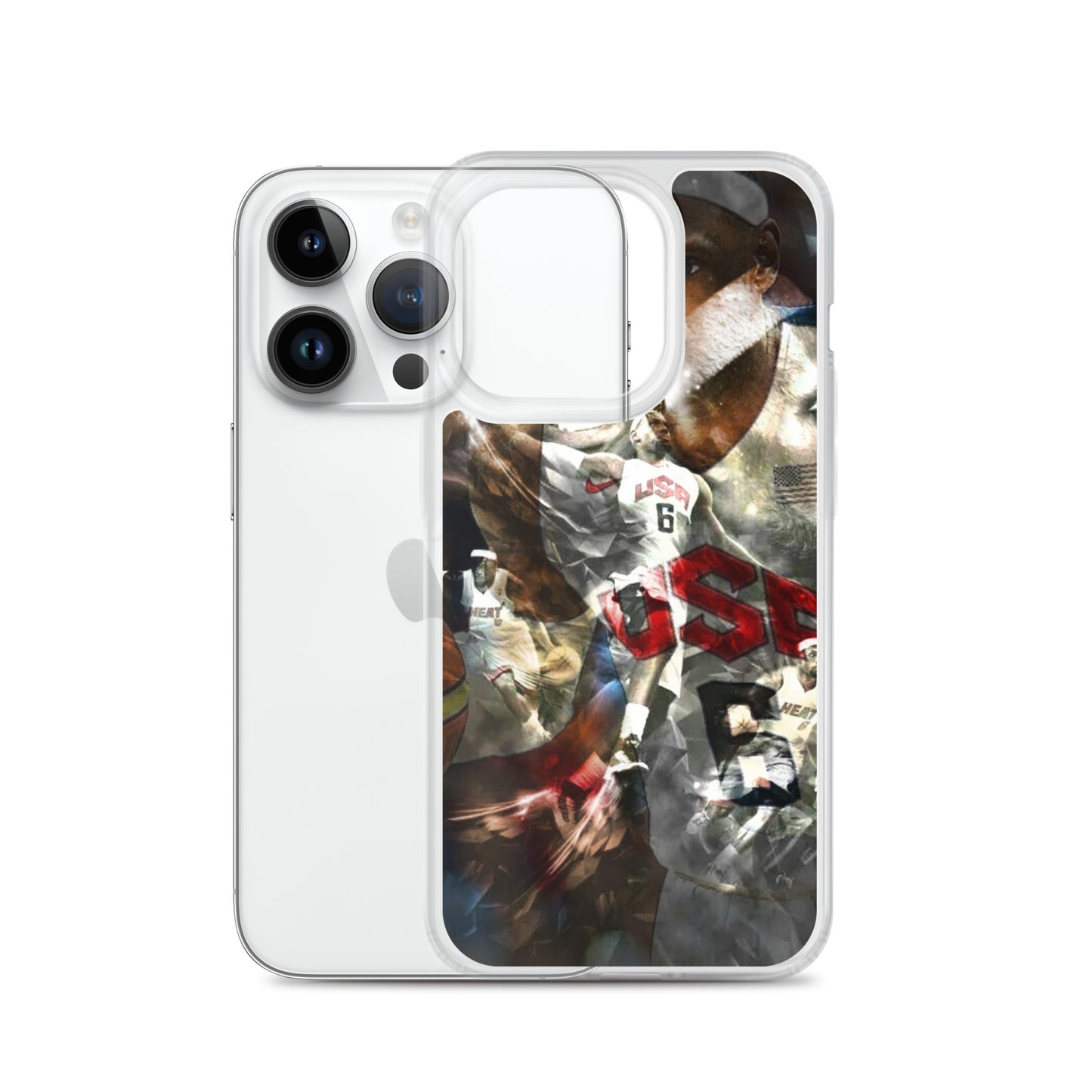 Lebron James Clear Case for iPhone®