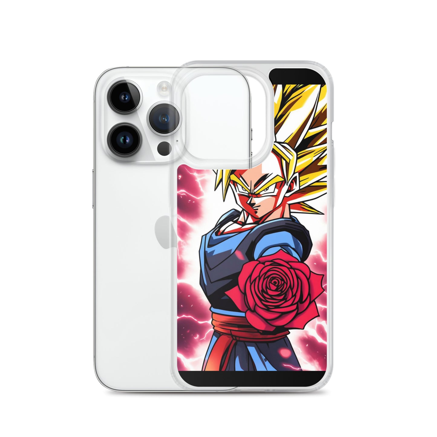 Super Saiyan Rose Edition Clear Case for iPhone®