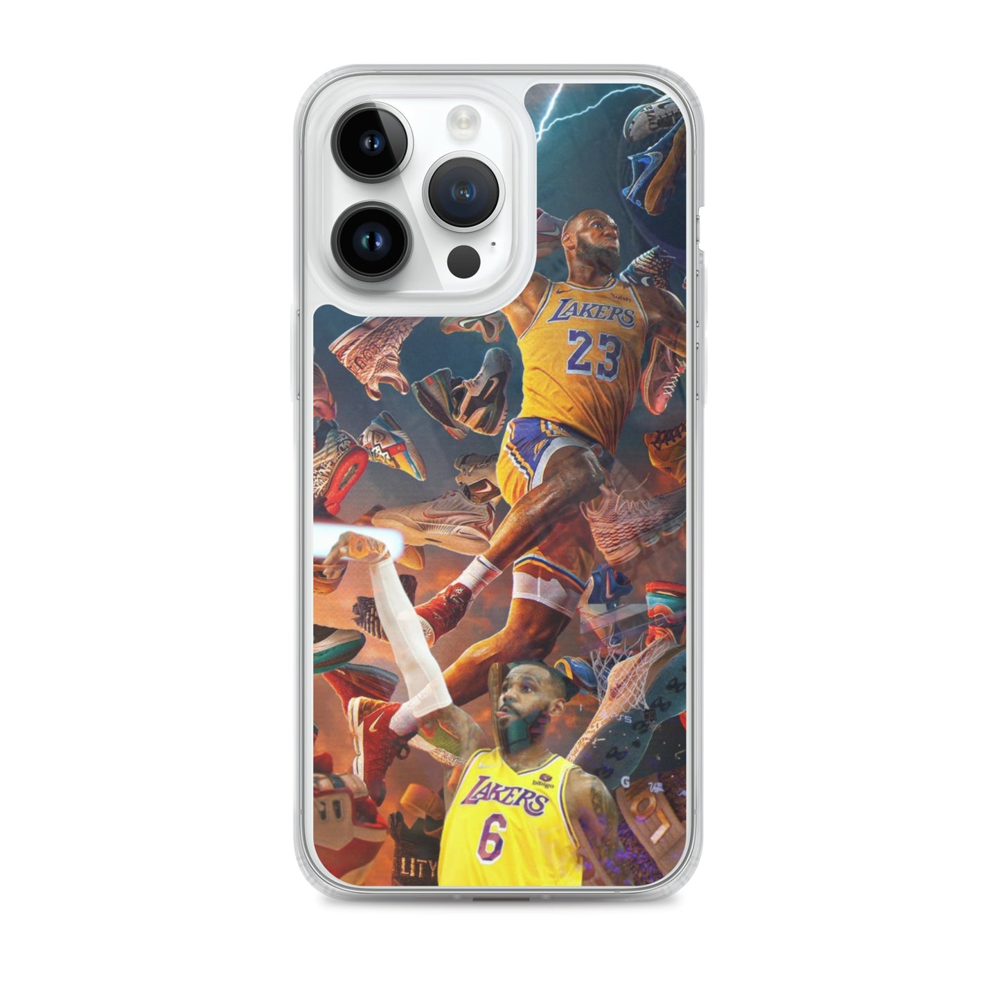 Lebron James Clear Case for iPhone®