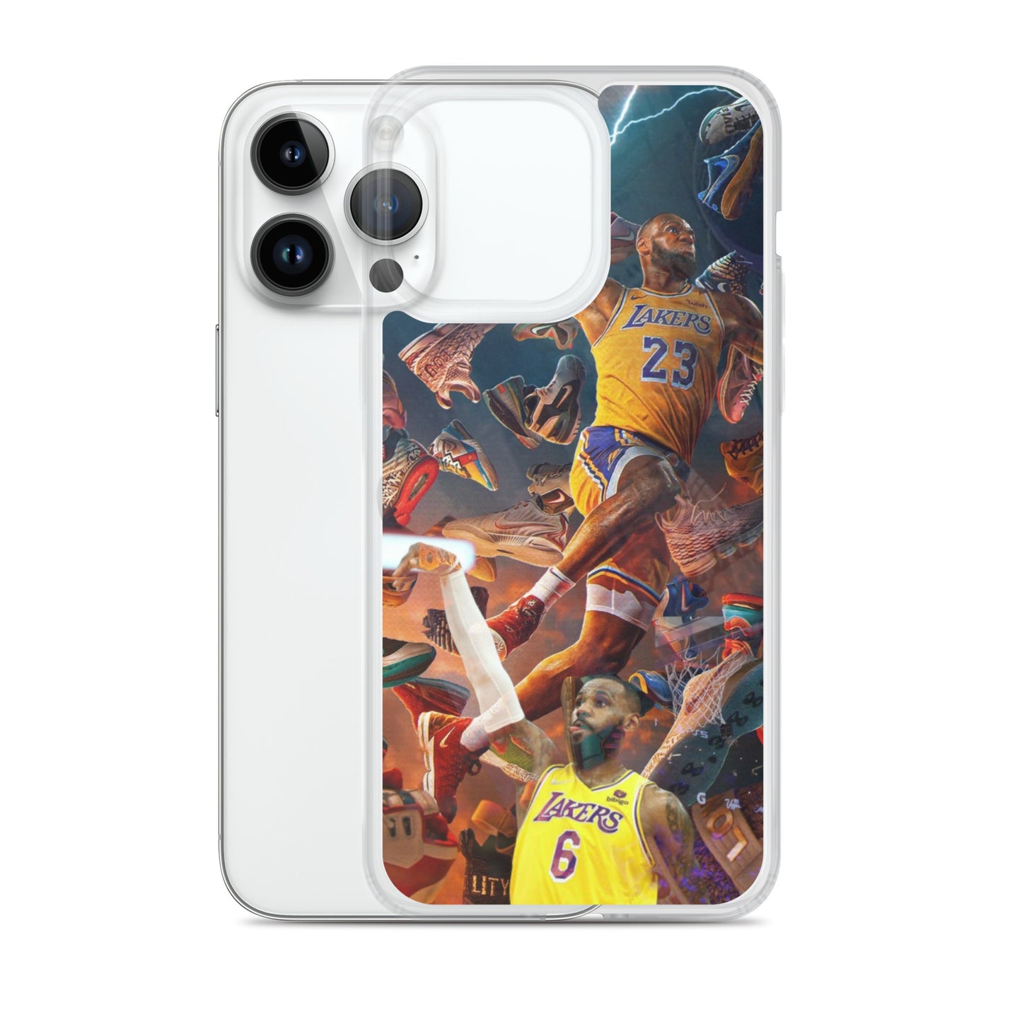 Lebron James Clear Case for iPhone®