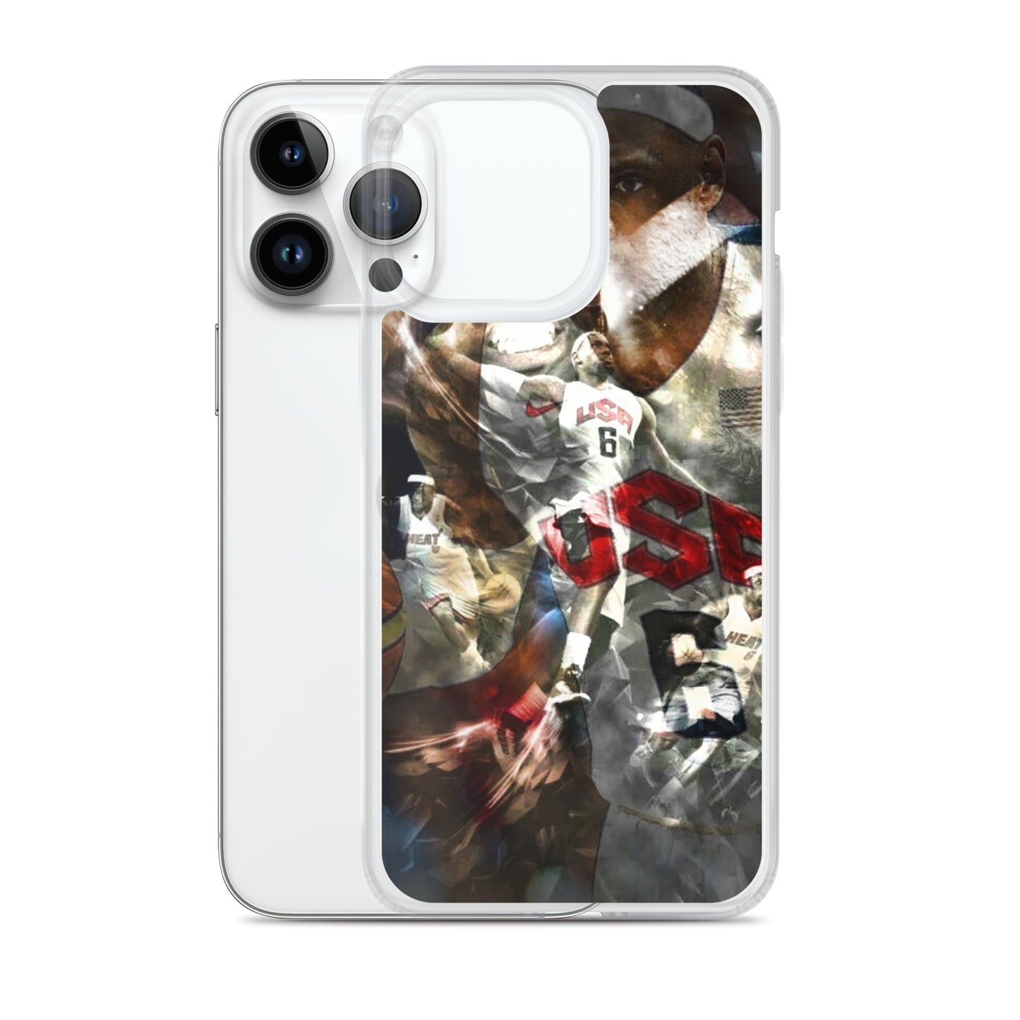 Lebron James Clear Case for iPhone®