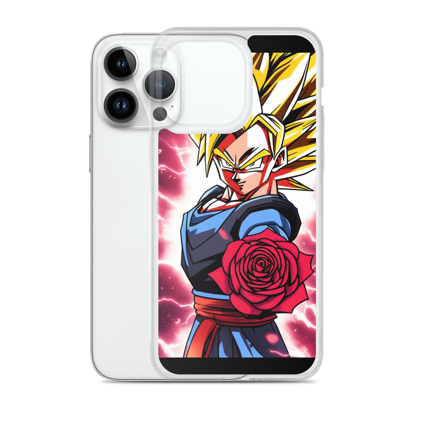 Super Saiyan Rose Edition Clear Case for iPhone®