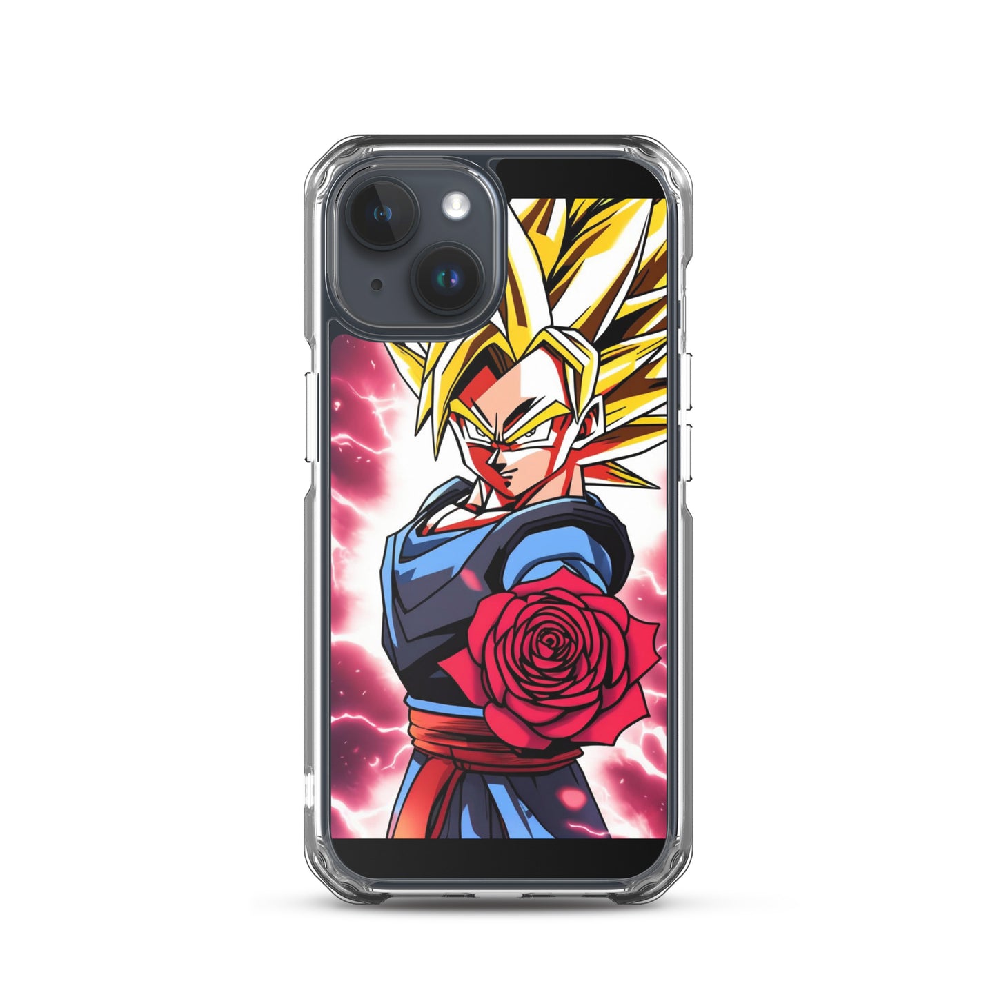 Super Saiyan Rose Edition Clear Case for iPhone®