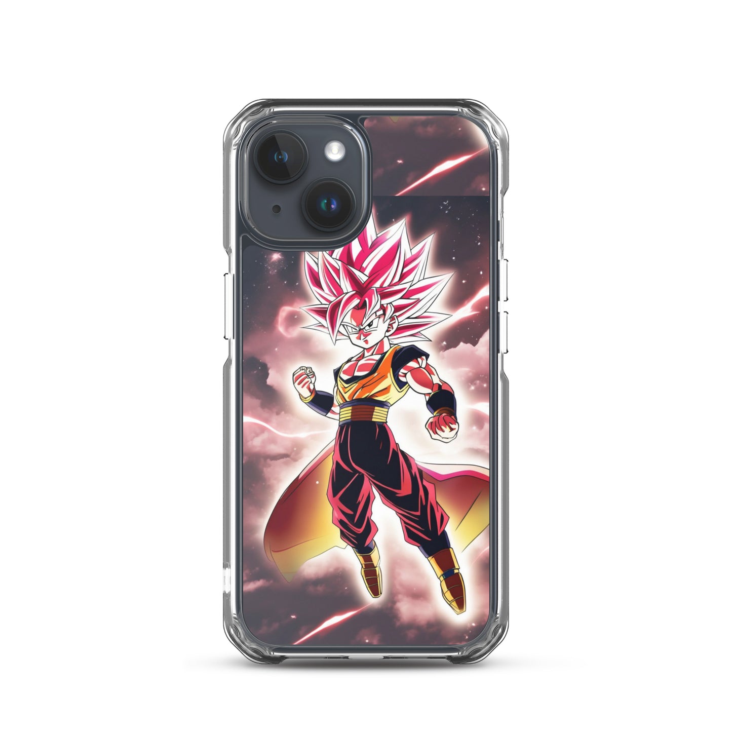 Super Saiyan Rose Edition Clear Case for iPhone®