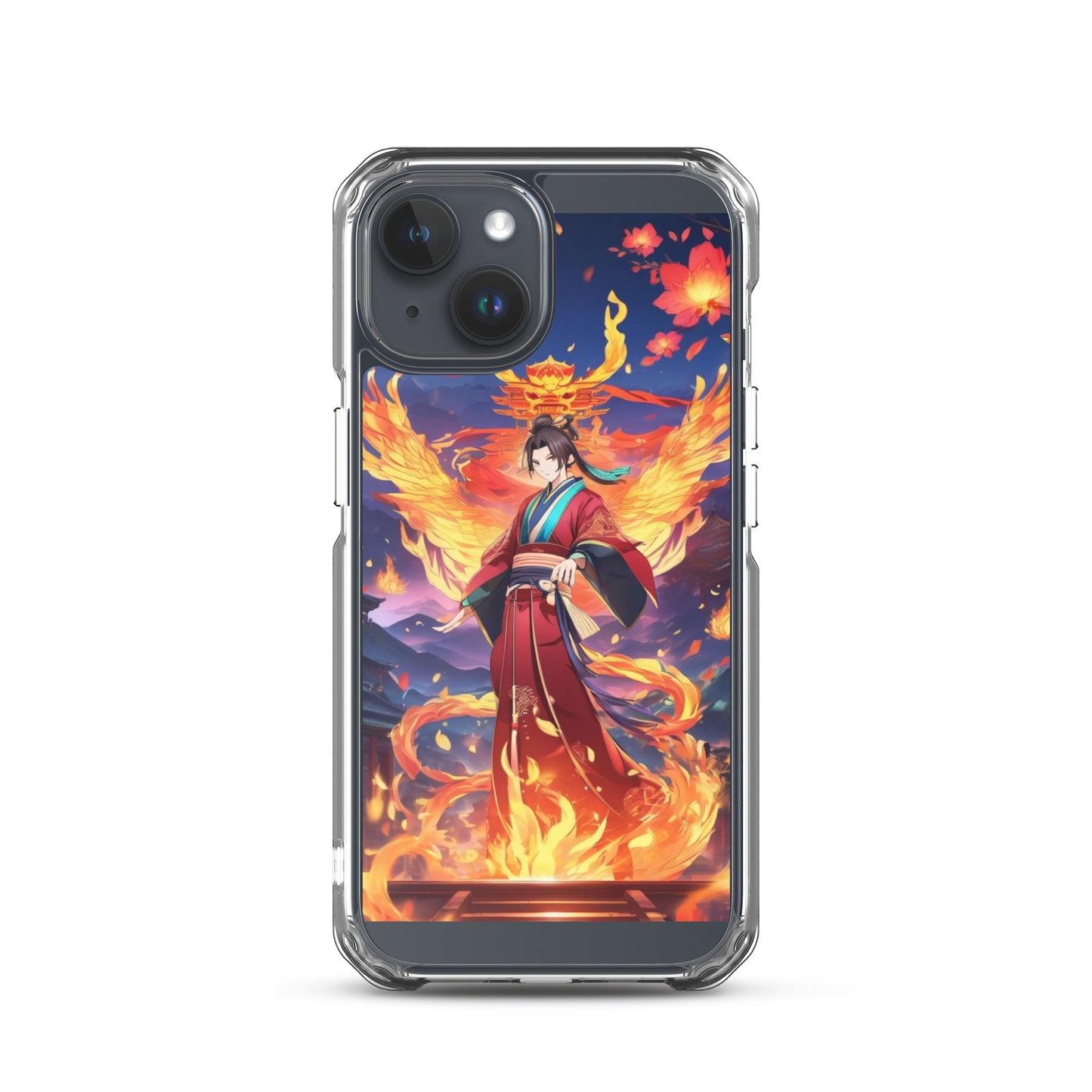 Fiery Gaesha Clear Case for iPhone®