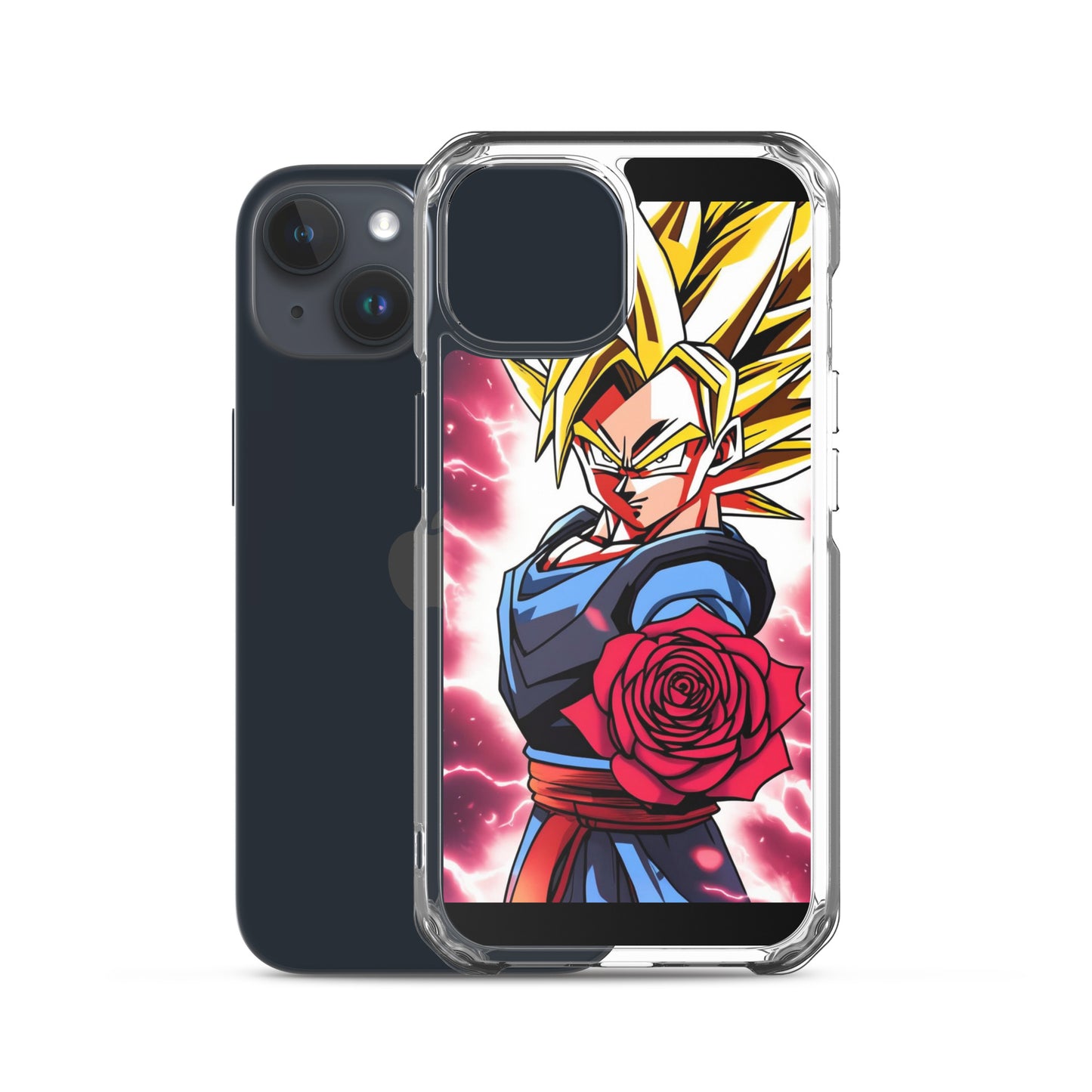 Super Saiyan Rose Edition Clear Case for iPhone®