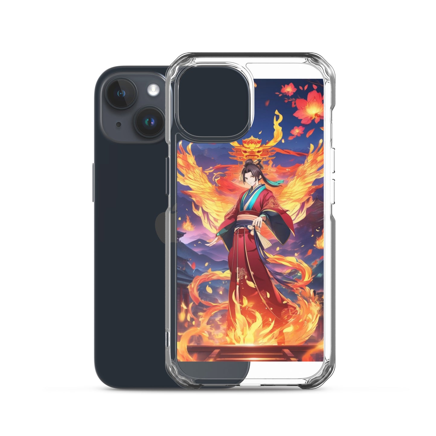 Fiery Gaesha Clear Case for iPhone®