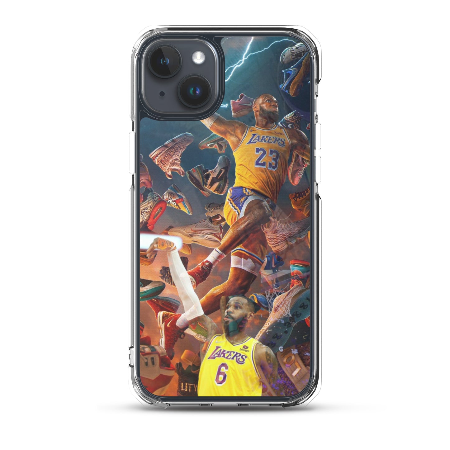 Lebron James Clear Case for iPhone®