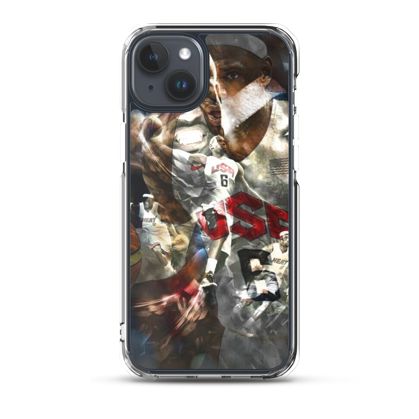 Lebron James Clear Case for iPhone®