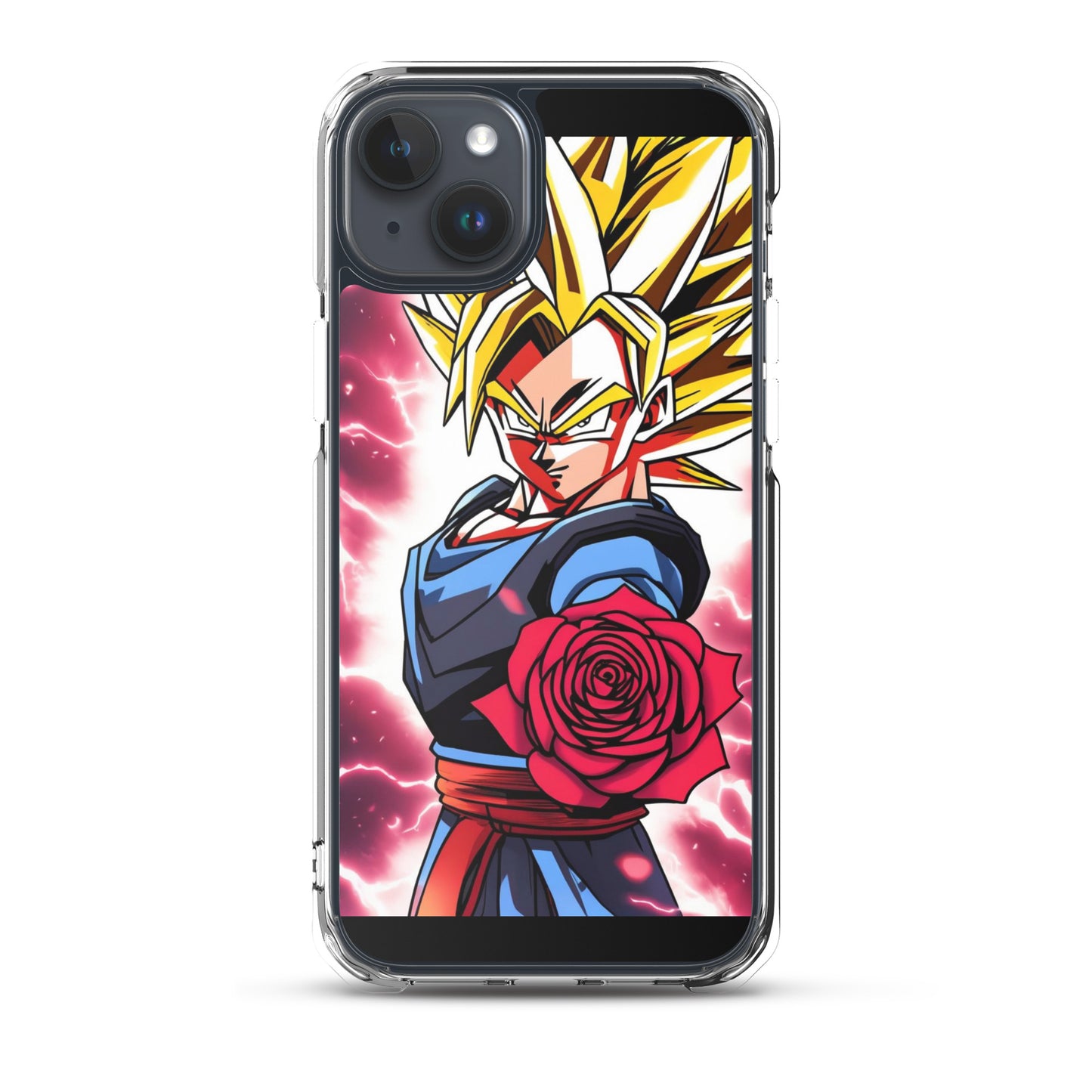 Super Saiyan Rose Edition Clear Case for iPhone®