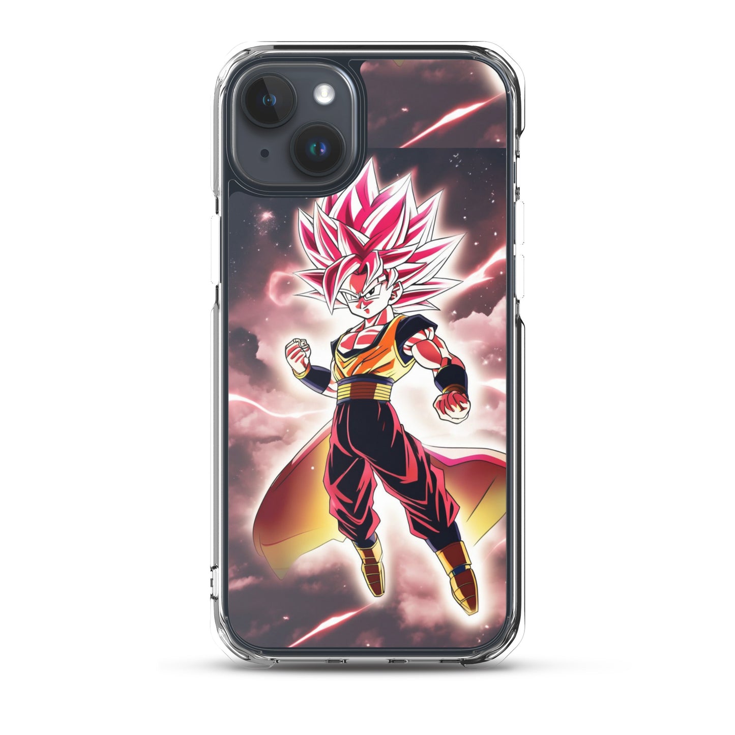 Super Saiyan Rose Edition Clear Case for iPhone®