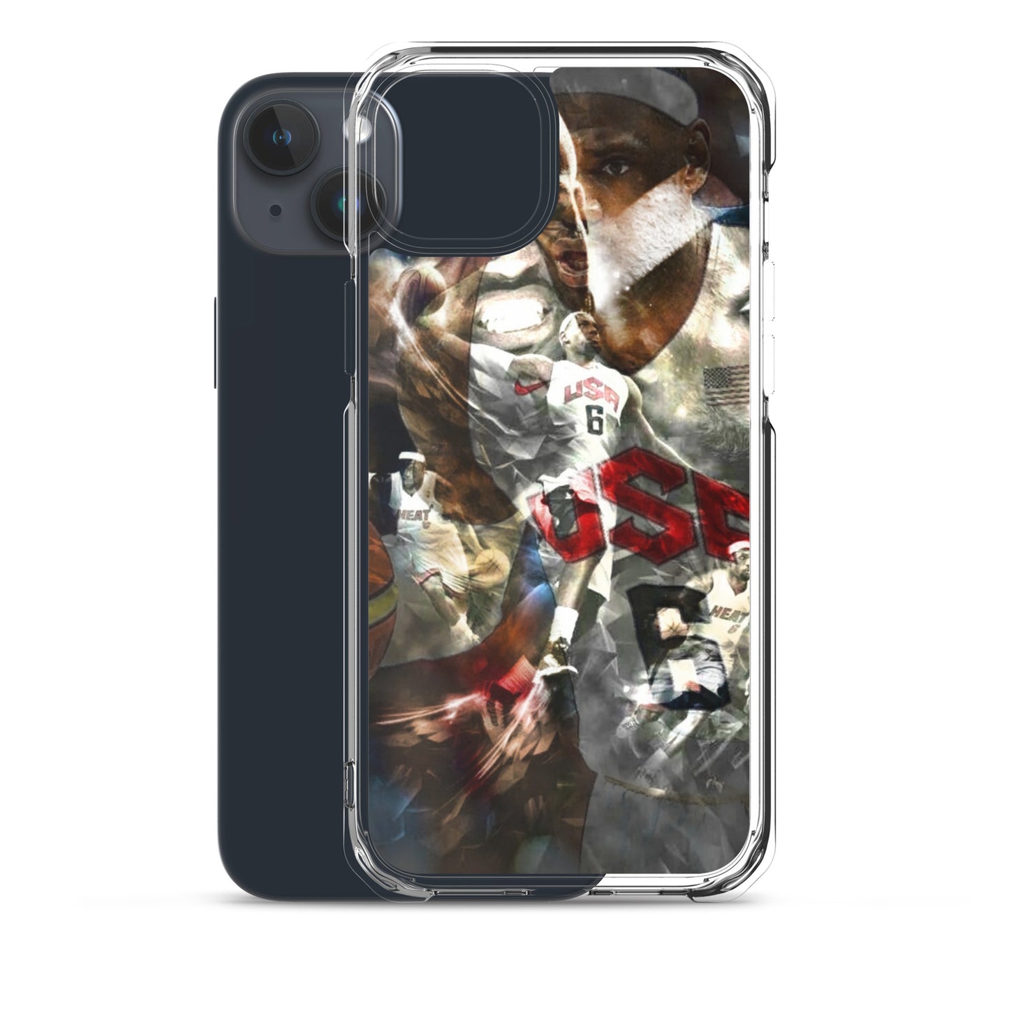 Lebron James Clear Case for iPhone®