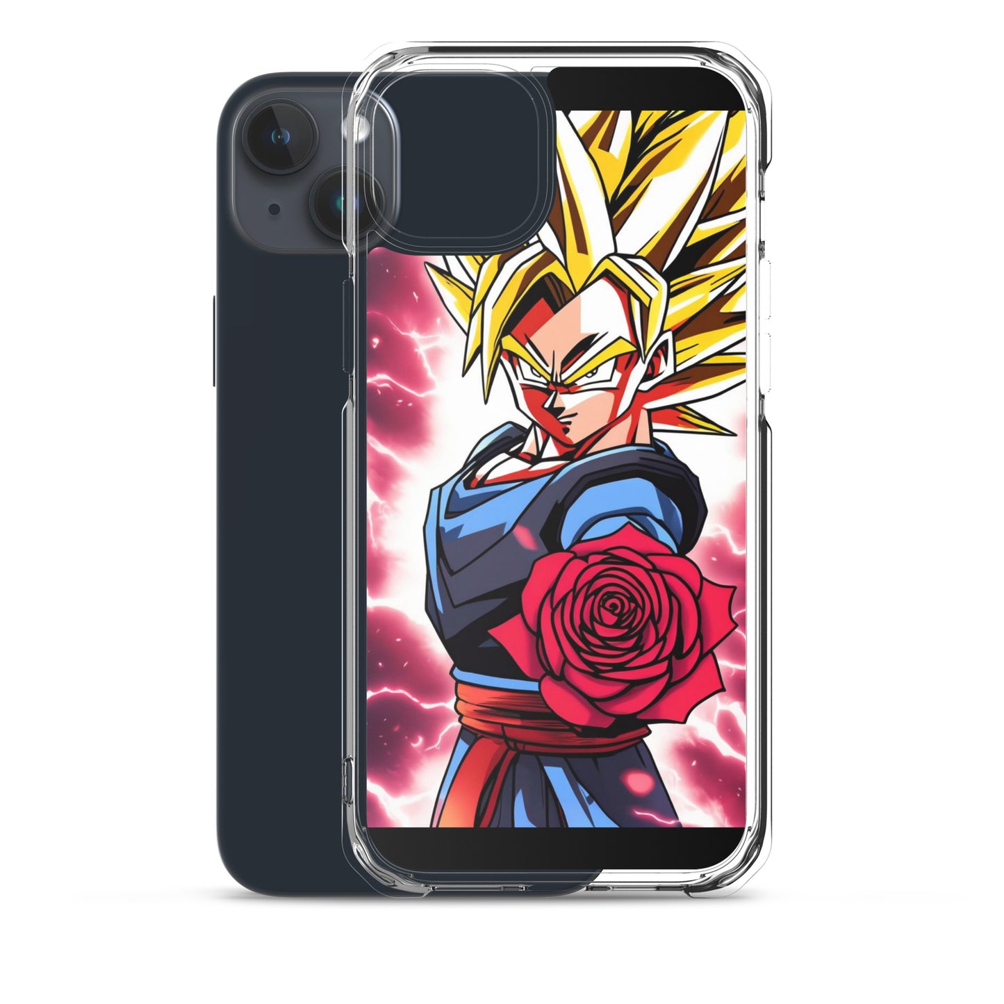 Super Saiyan Rose Edition Clear Case for iPhone®