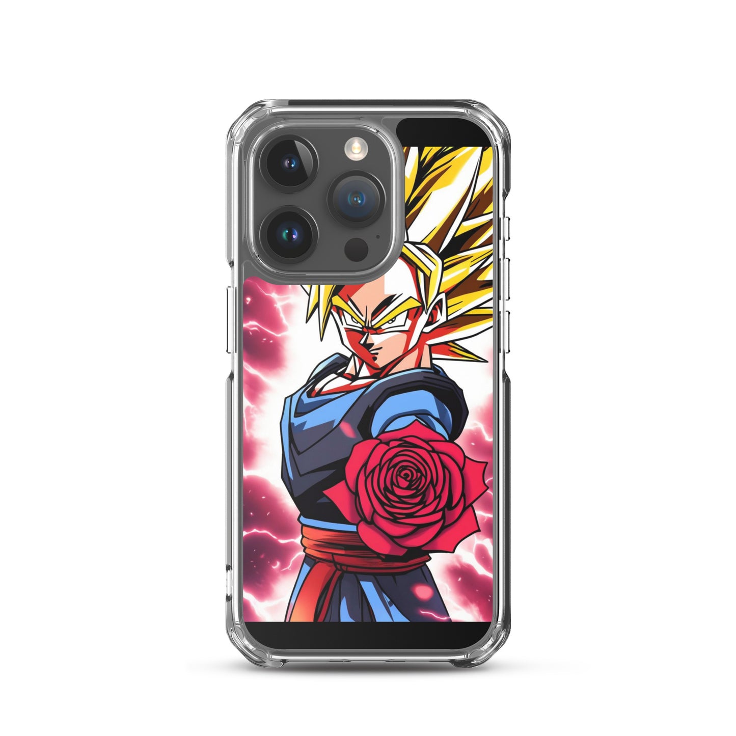 Super Saiyan Rose Edition Clear Case for iPhone®