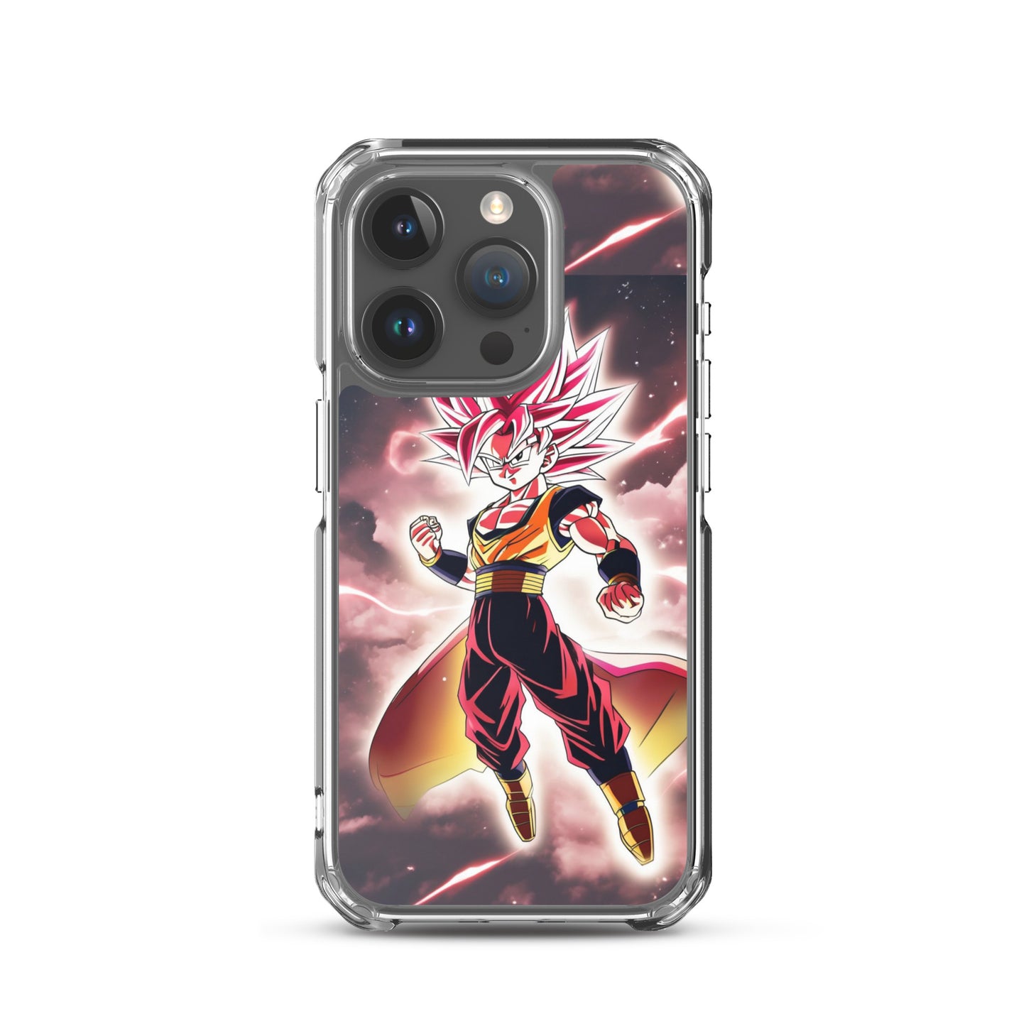 Super Saiyan Rose Edition Clear Case for iPhone®