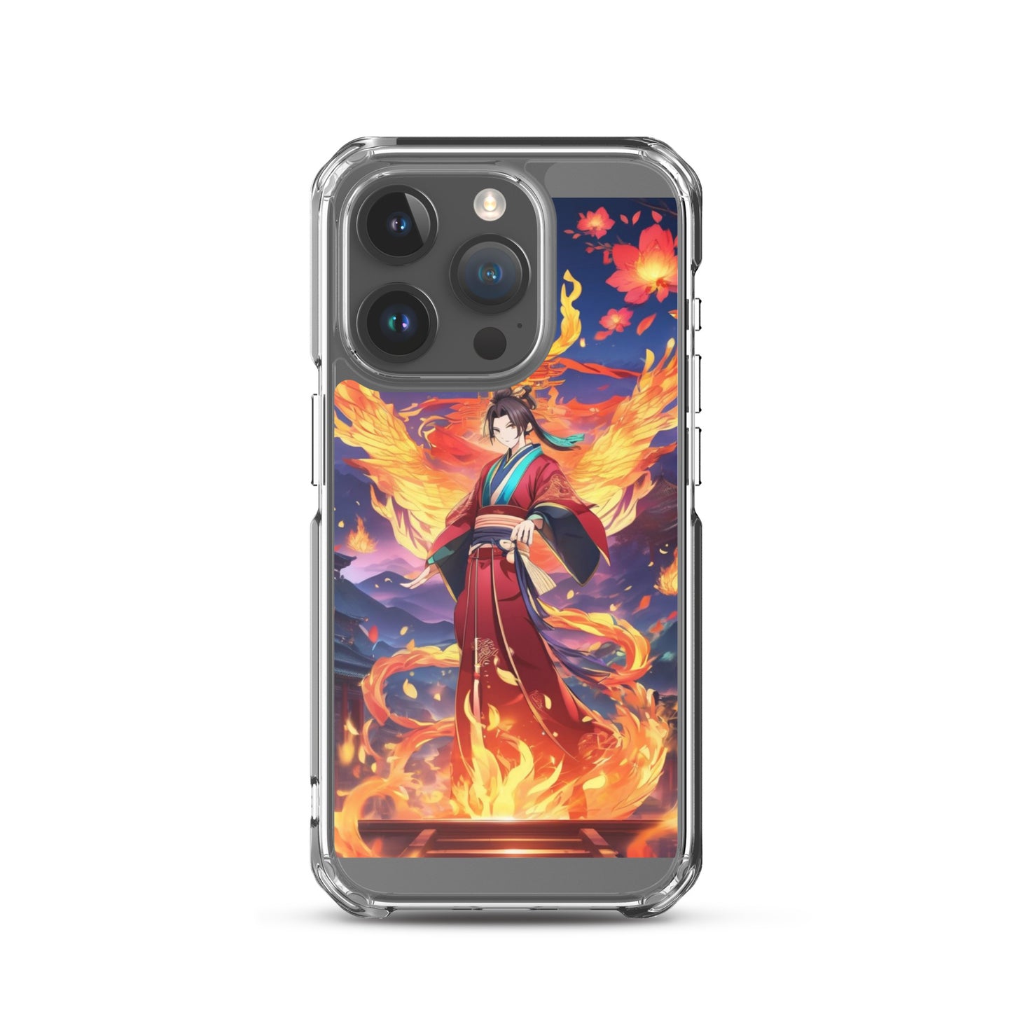 Fiery Gaesha Clear Case for iPhone®