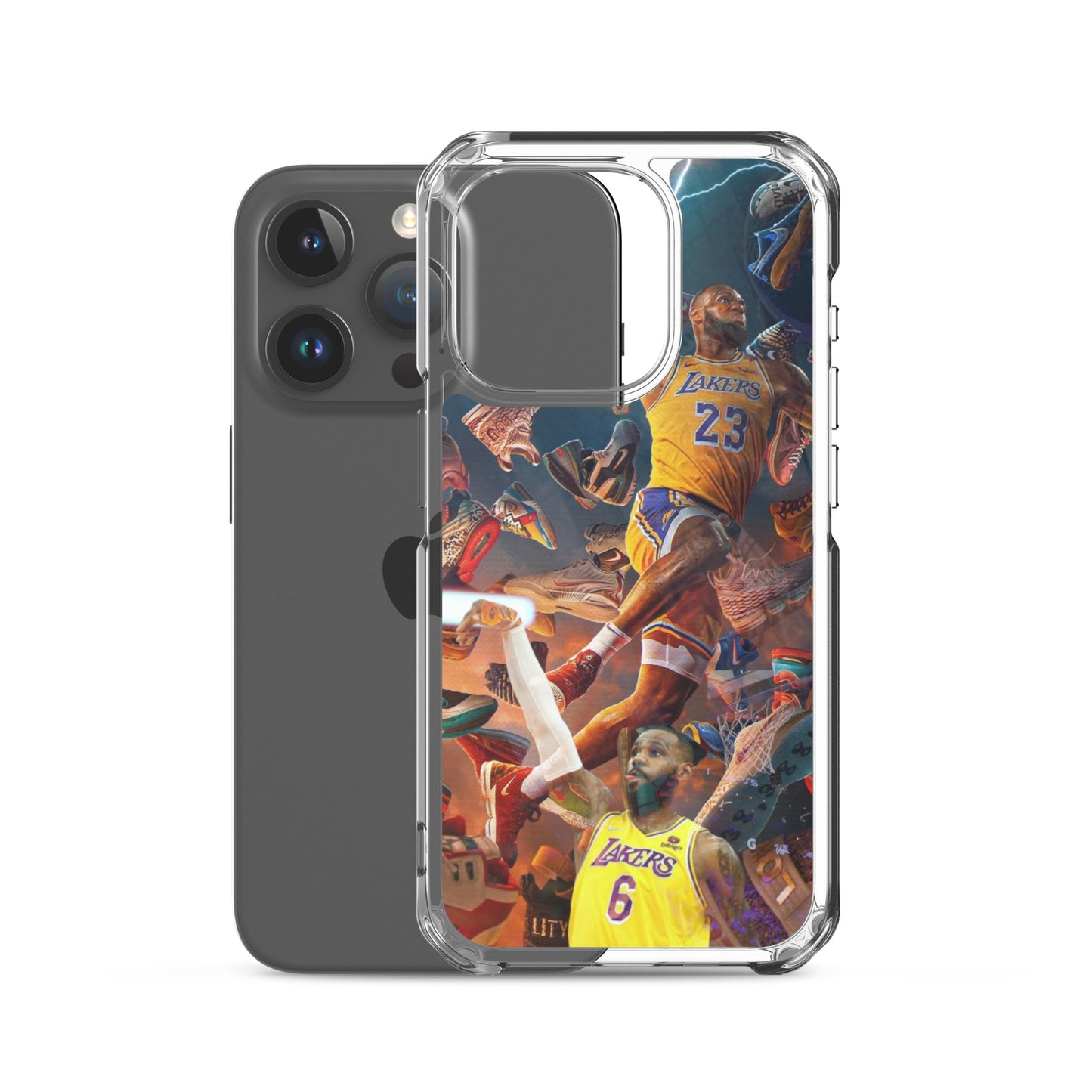 Lebron James Clear Case for iPhone®