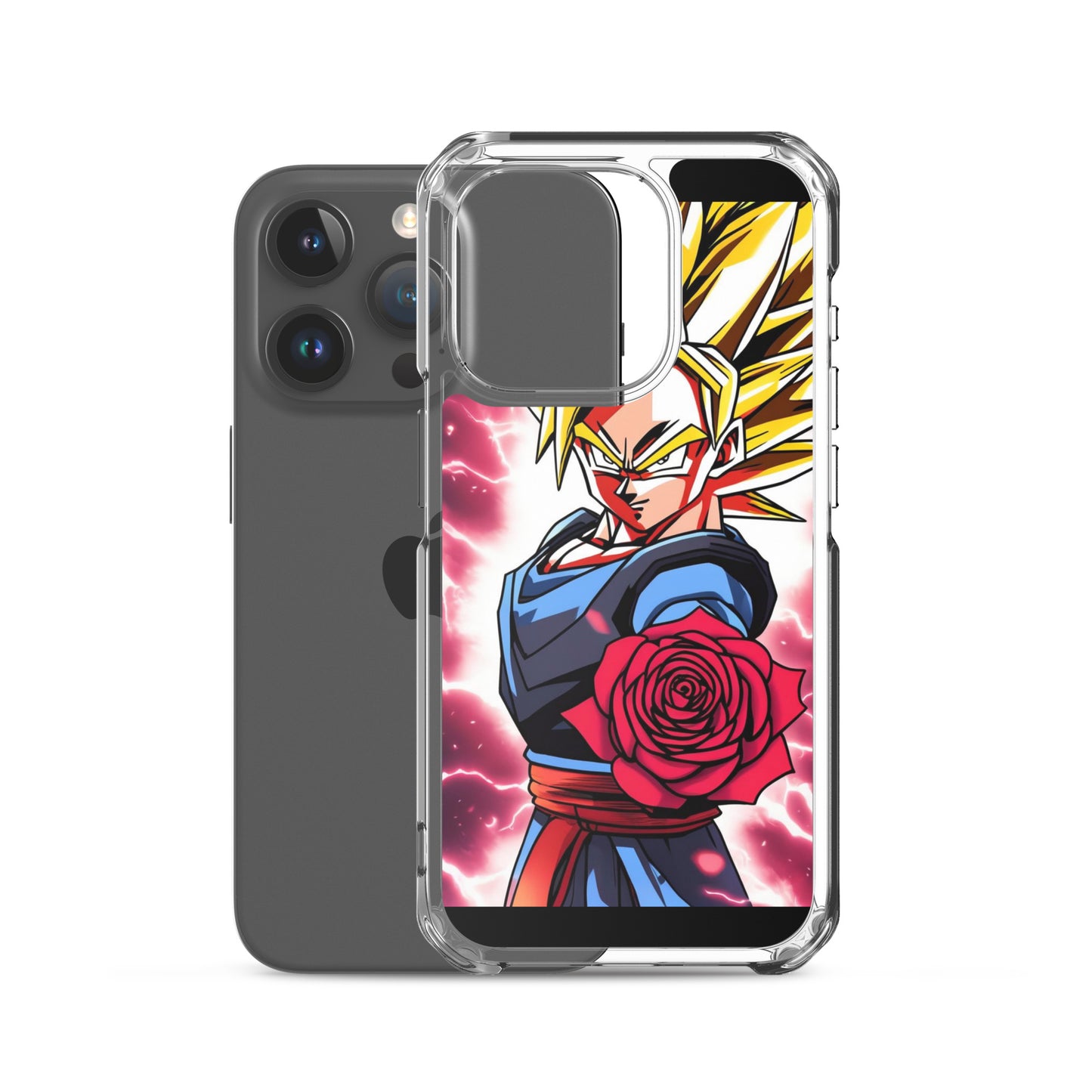 Super Saiyan Rose Edition Clear Case for iPhone®