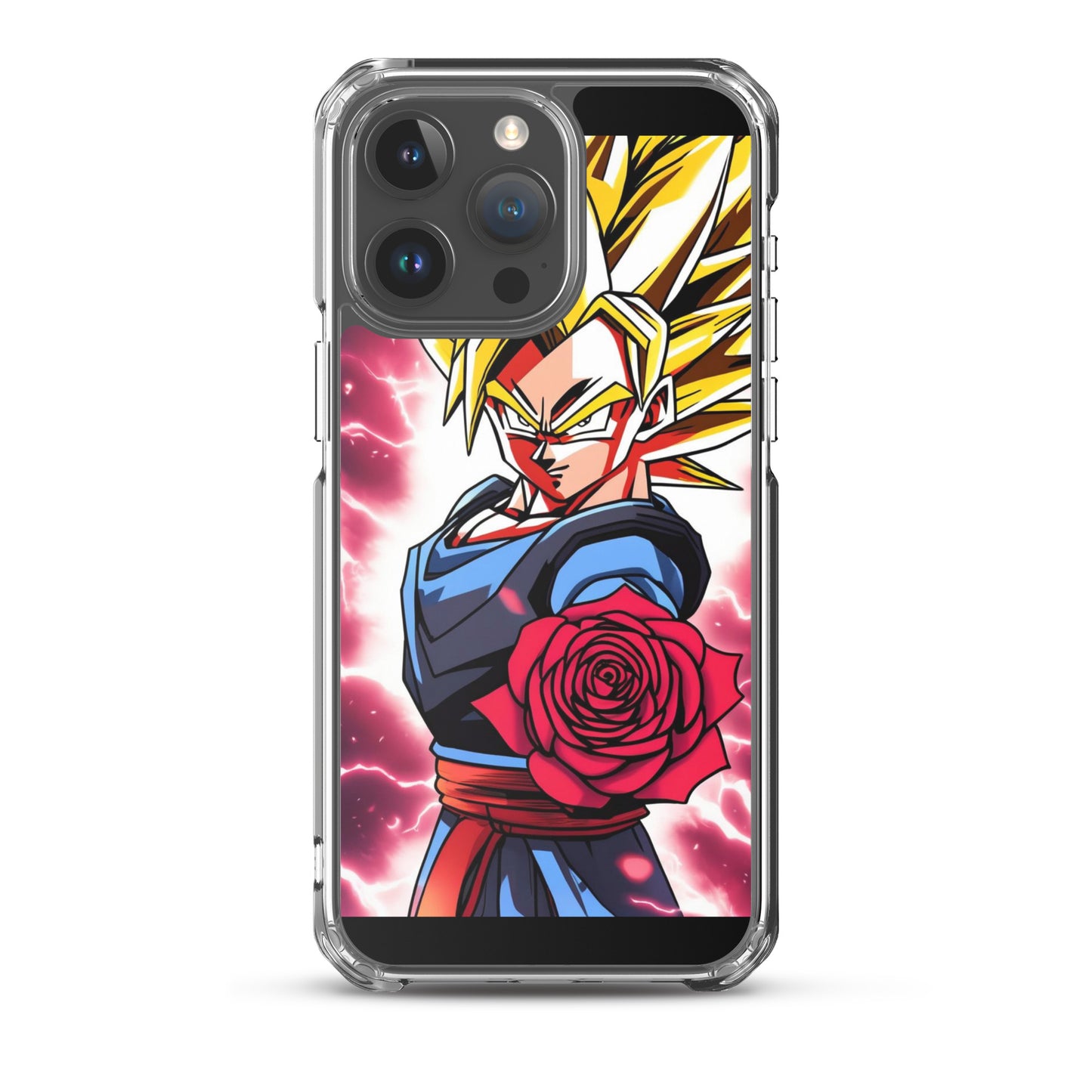 Super Saiyan Rose Edition Clear Case for iPhone®