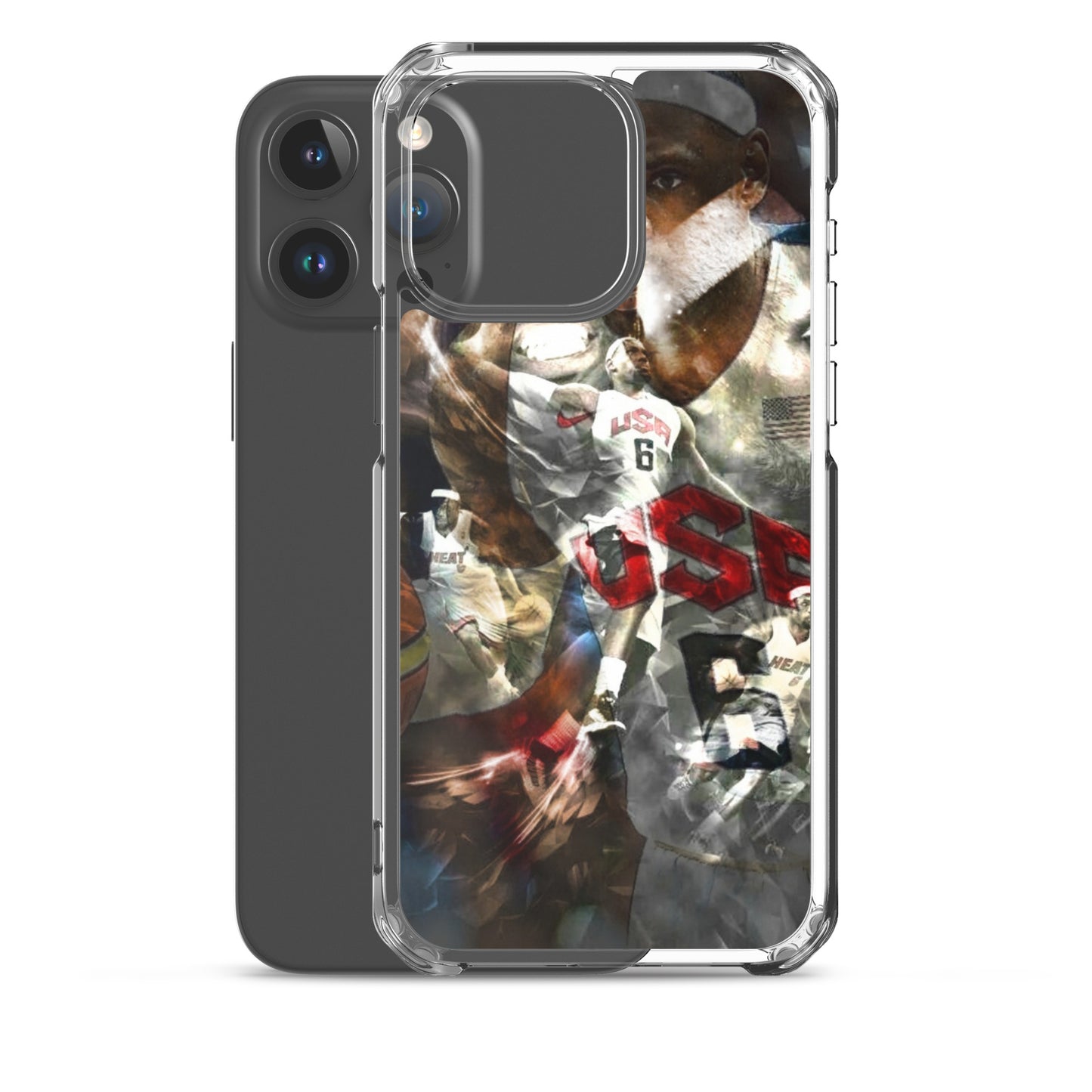 Lebron James Clear Case for iPhone®