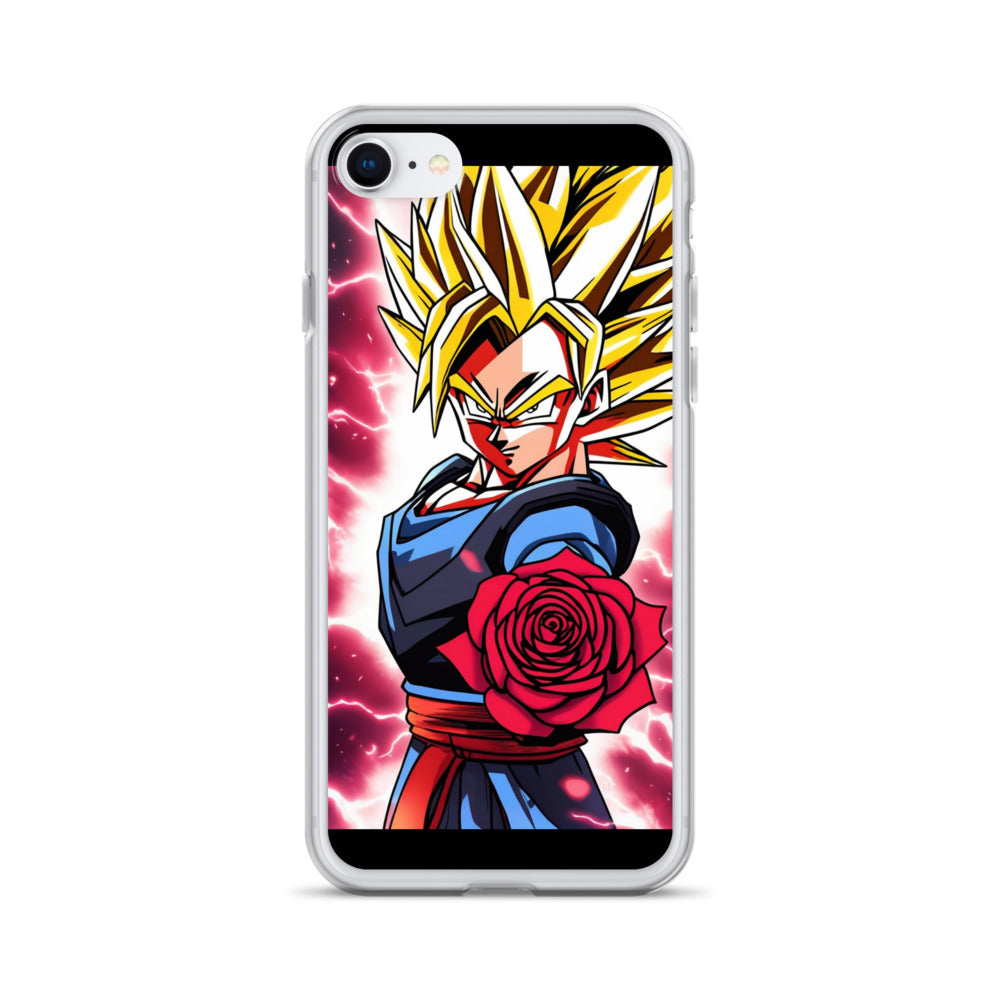 Super Saiyan Rose Edition Clear Case for iPhone®