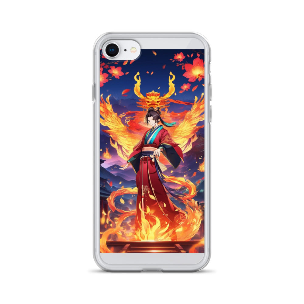 Fiery Gaesha Clear Case for iPhone®