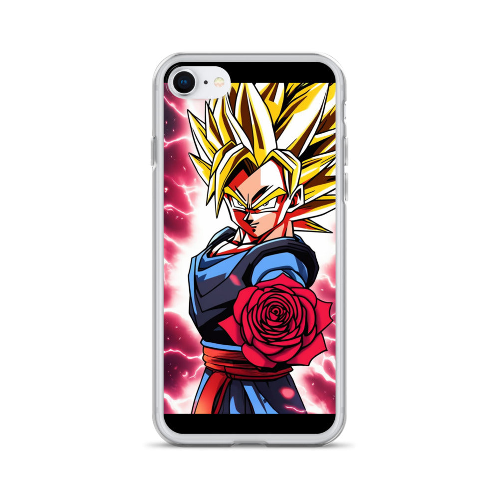 Super Saiyan Rose Edition Clear Case for iPhone®