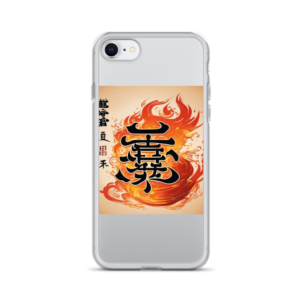 Positive Chinese Proverb Writings Clear Case for iPhone®