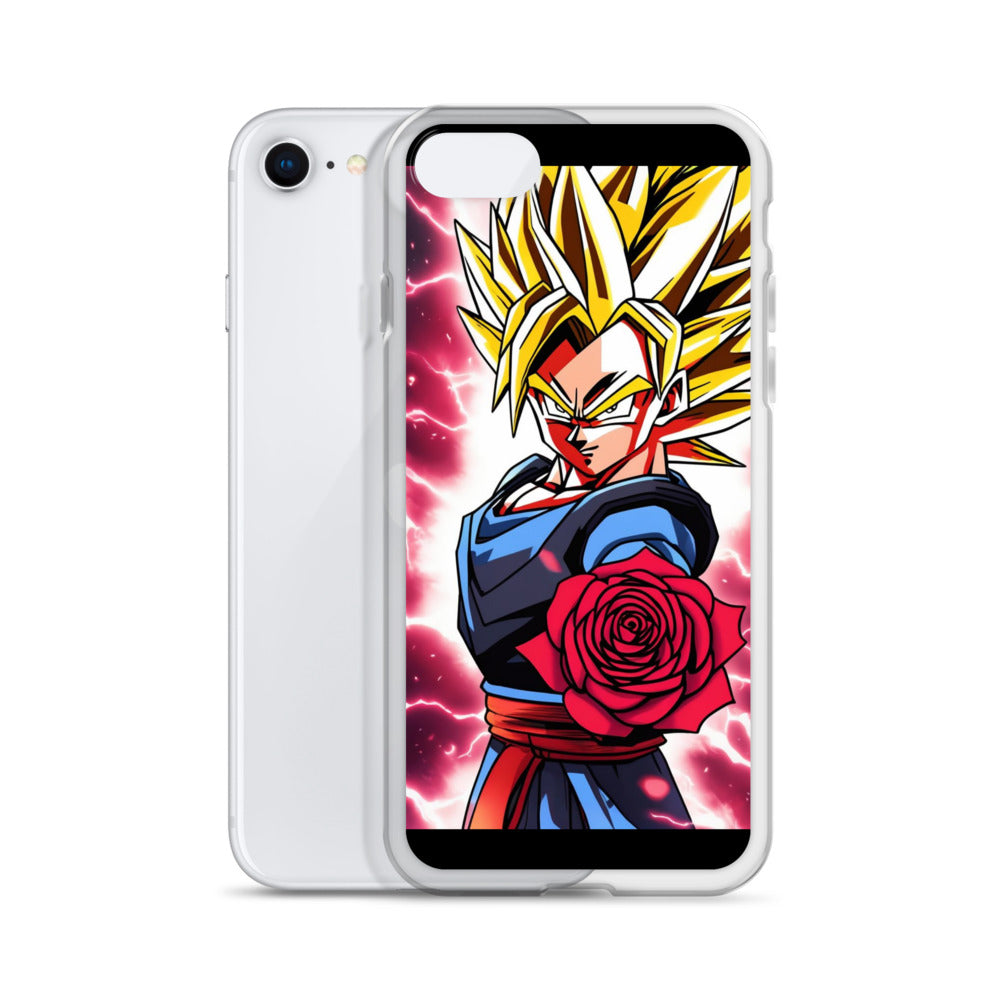 Super Saiyan Rose Edition Clear Case for iPhone®