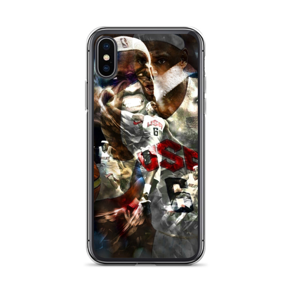 Lebron James Clear Case for iPhone®