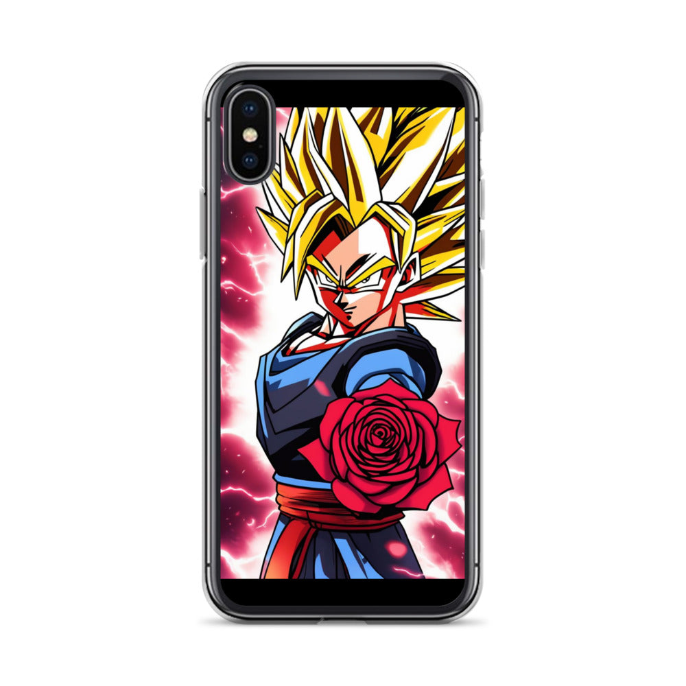 Super Saiyan Rose Edition Clear Case for iPhone®