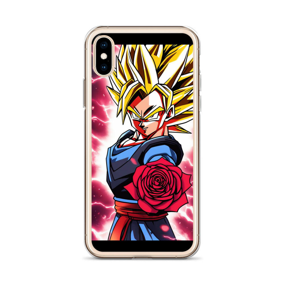 Super Saiyan Rose Edition Clear Case for iPhone®