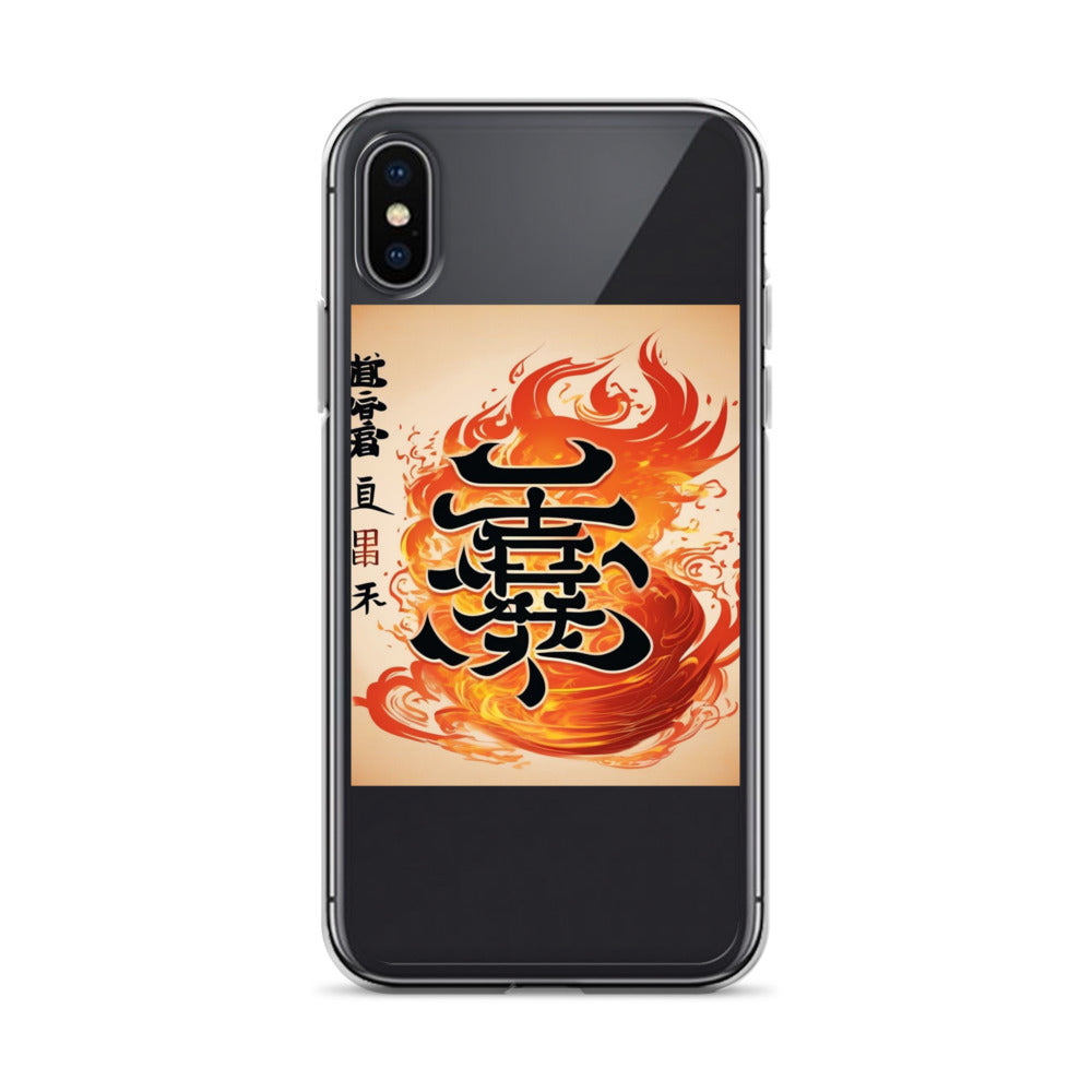 Positive Chinese Proverb Writings Clear Case for iPhone®