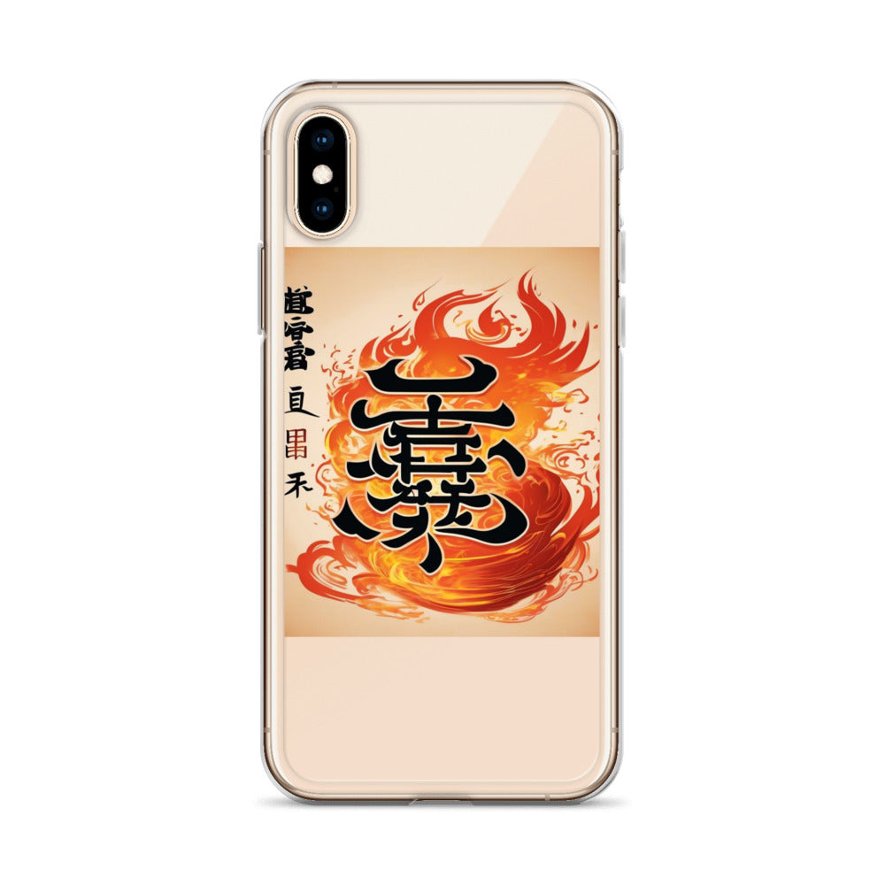 Positive Chinese Proverb Writings Clear Case for iPhone®