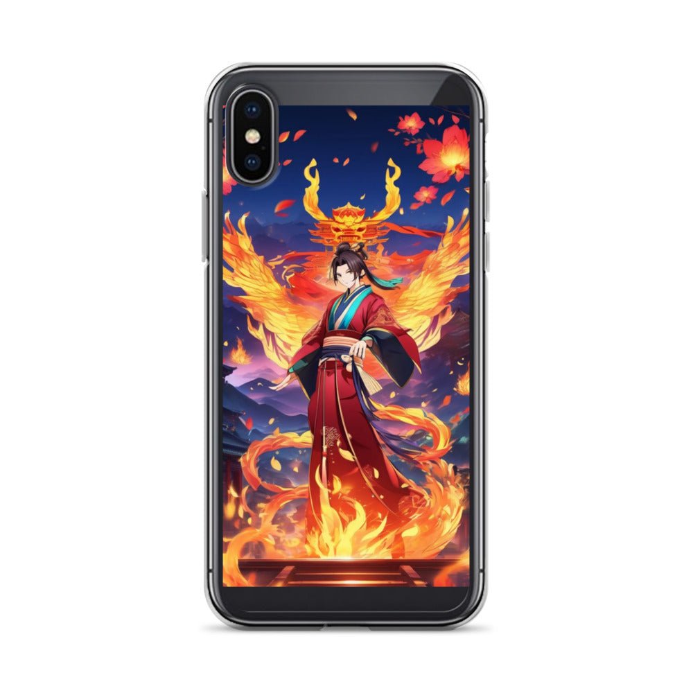 Fiery Gaesha Clear Case for iPhone®